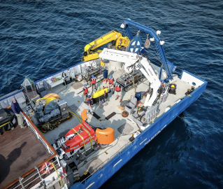 This goal is motivated not only by the vast extent of the ocean that remains unexplored, but also by the new class of smaller oceanographic vessels that will require remote and autonomous operations to achieve their full potential.