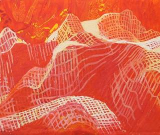 Artwork of lazaro cardena canyon