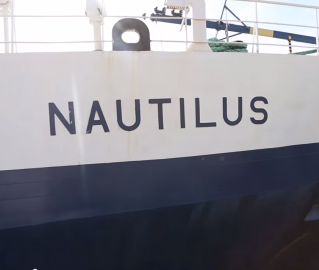 Bow of E/V Nautilus