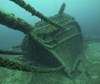 Shipwreck in Thunder Bay NMS