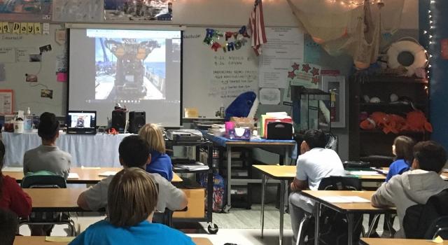 Learners in classroom