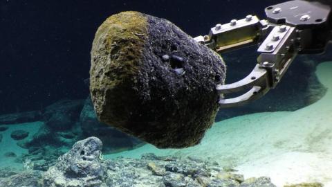 The geologic origin of the seamounts near Chautauqua Seamount remains a question. 