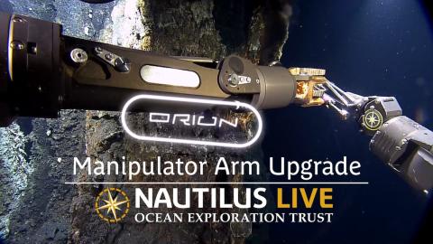 ROV Hercules Upgrade: New Orion Manipulator Arm