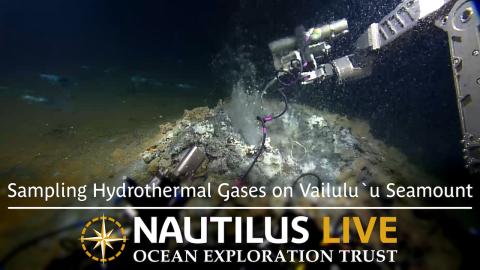 Sampling Hydrothermal Gases on Vailuluʻu Seamount 