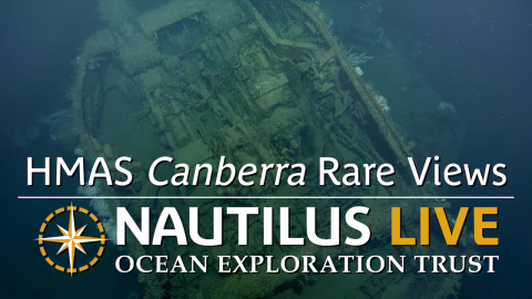 Header image for Canberra shipwreck