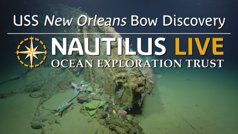 USS New Orleans Bow Discovery