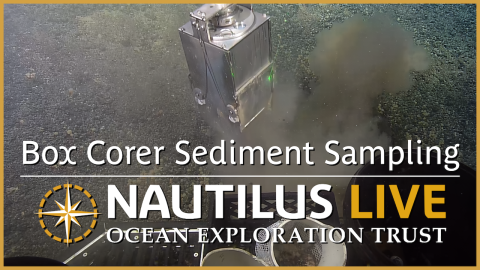 Collecting Deep-Sea Sediment in a Box Corer