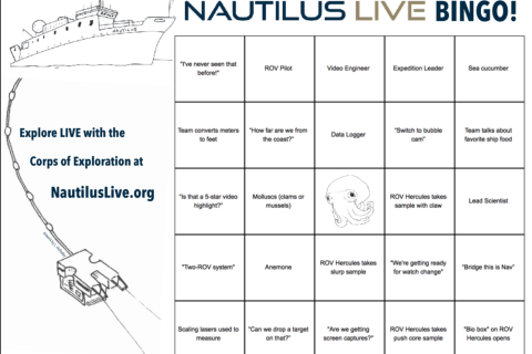 Nautilus Bingo Card