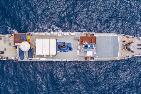 Aerial view of Nautilus