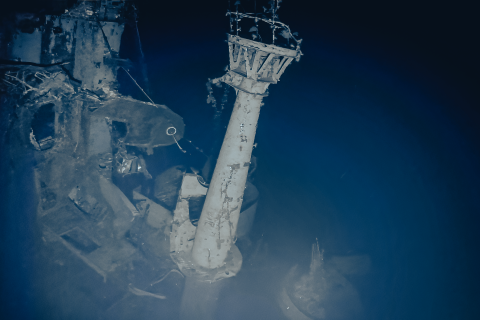 E/V Nautilus Reveals USS Yorktown for First Time in 25 Years