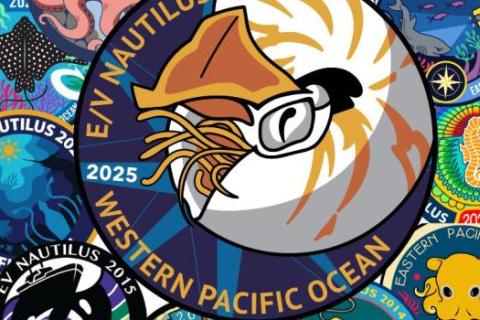 All explorers have a creative side! Students ages 5-18 —  share your ideas with OET designing Nautilus' expedition season patch.