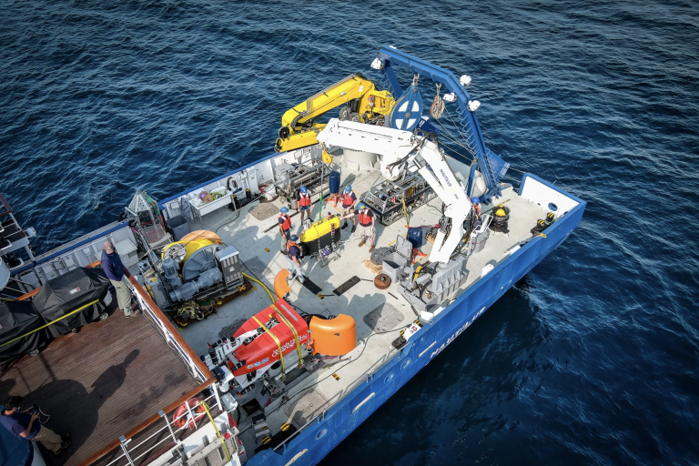 This goal is motivated not only by the vast extent of the ocean that remains unexplored, but also by the new class of smaller oceanographic vessels that will require remote and autonomous operations to achieve their full potential.