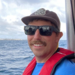 Nathan Hall at sea