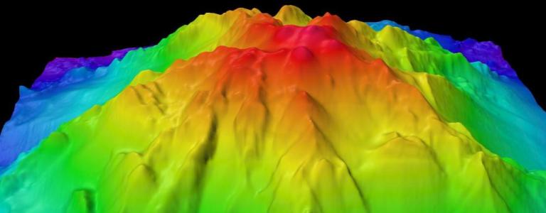 The Johnston Atoll Unit of the Pacific Remote Island Marine National Monument (PRIMNM) was expanded by 150 nautical miles in 2014, encompassing many more ridge and seamount features that were previously unmapped and uncharacterized. 