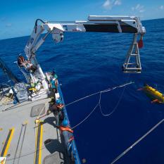 Recovering the AUV