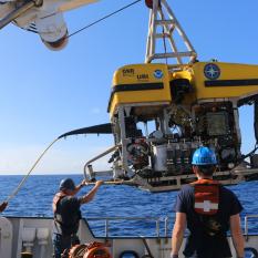 Launching Hercules for Deep Sea Discoveries