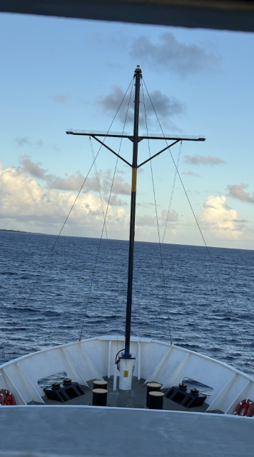 Bow of E/V Nautilus
