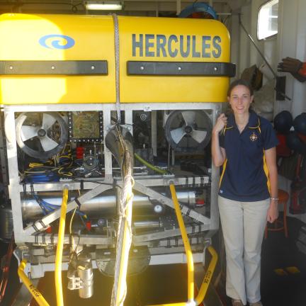 Hercules ROV and Susie, Educator at Sea
