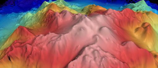 Seamount bathymetry