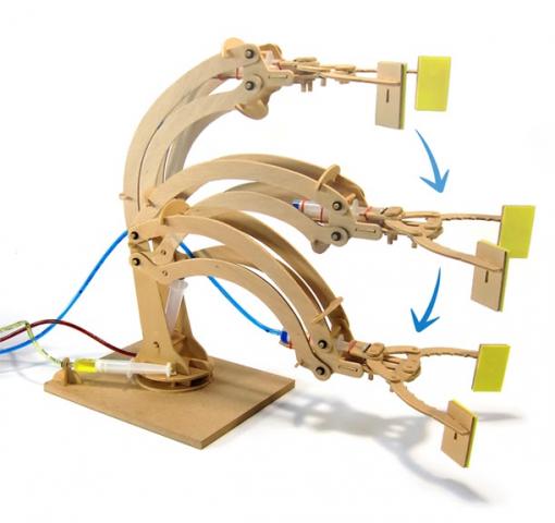 Graphic of pathfinders arm kit 