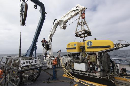 ROVs on back deck