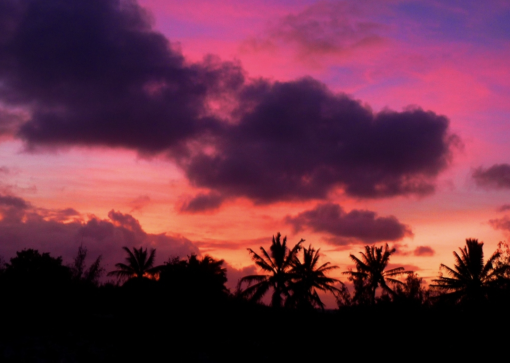 Sunset on Johnston Atoll