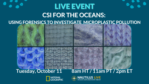 Banner image introducing the CSI for the Oceans event on Tuesday October 11th