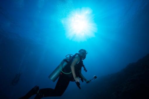 diving in