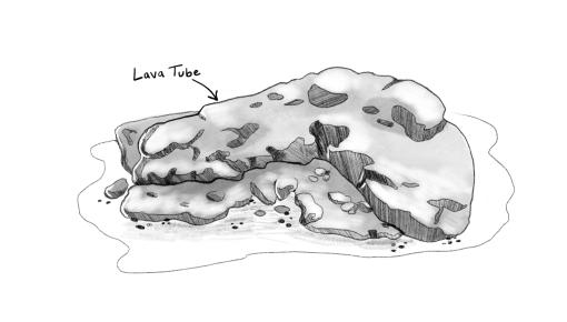 Lava tube