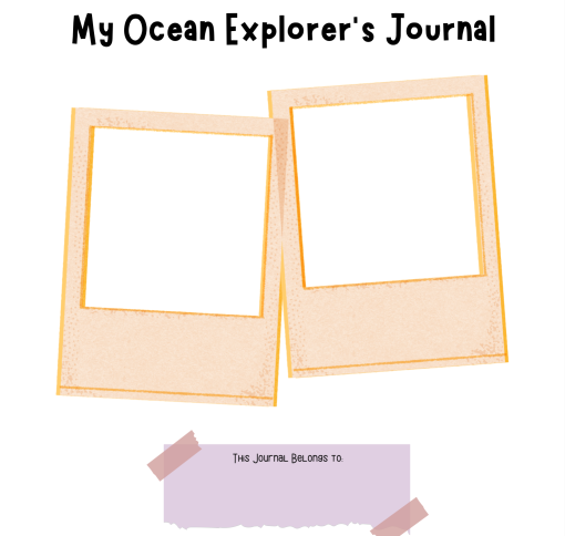 My Ocean Journal front page