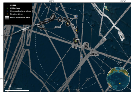 jarvis island seafloormapping