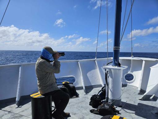 Chris Gaskin on E/V Nautilus