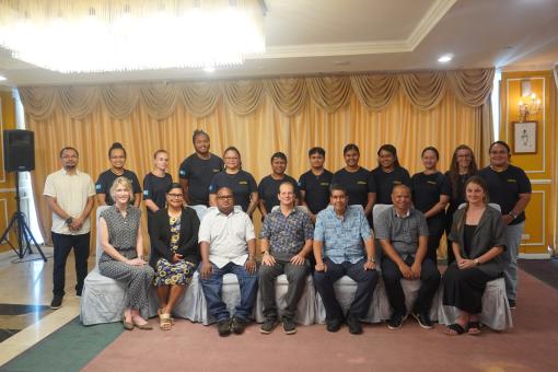 Expedition team meets with President and Council of Chiefs as Lebuu’s Voyage begins