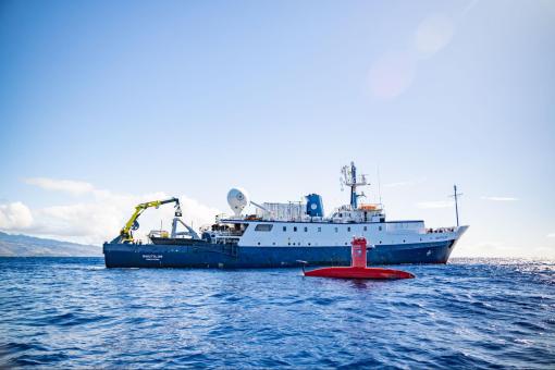 E/v Nautilus and USV Drix