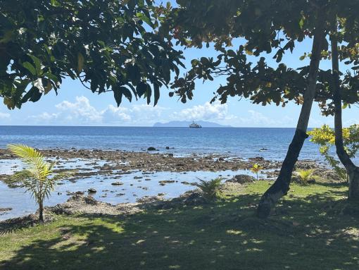 Spotted! #EVNautilus sailing past #SavoIsland. 