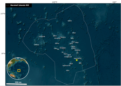 Marshall Islands map