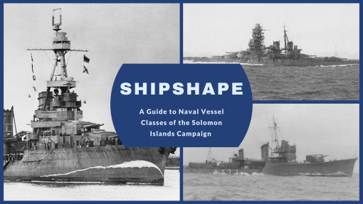 Header for blog containing one battleship, destroyer, and cruiser