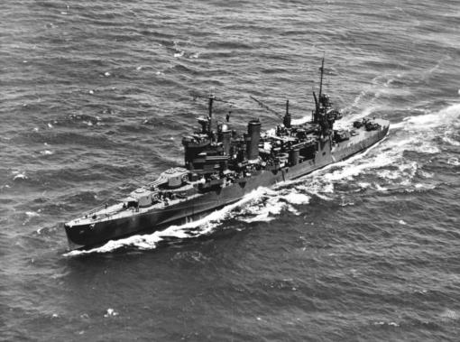 Cruiser USS Astoria