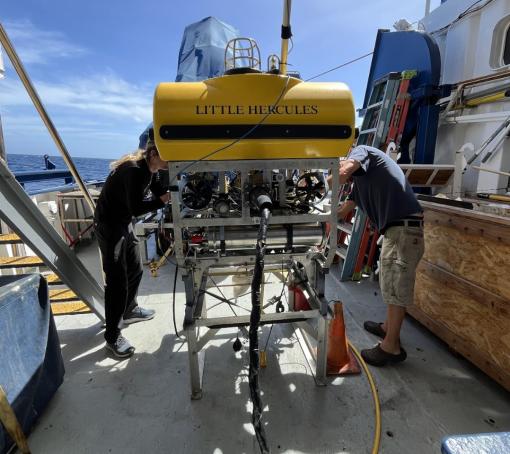 ROV Little Hercules on E/V Nautilus