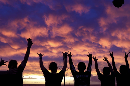Sunset on E/V Nautilus