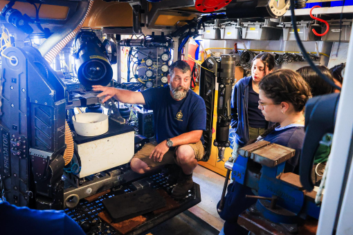 ROV Hanger e/v nautilus