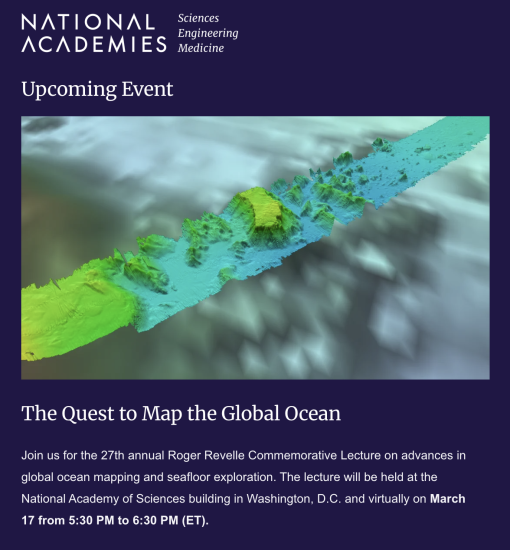 National Academies Lecture Promo