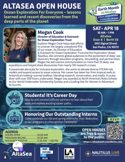 Megan Cook AltaSea promo