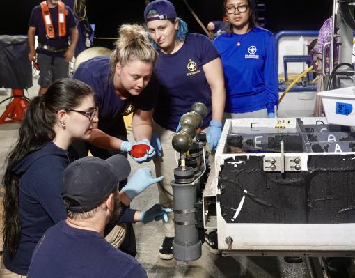 scientists onboard e/v nautilus