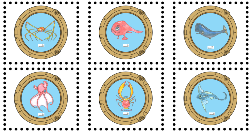 Various creatures from Dichotomous Key