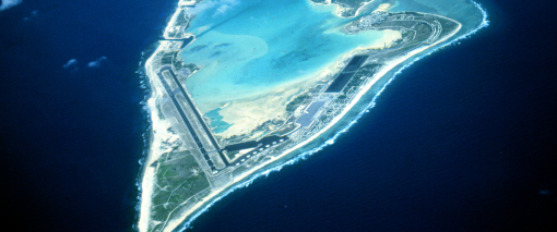 Wake Atoll from the sky